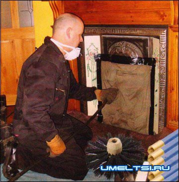 Чистка дымоходов