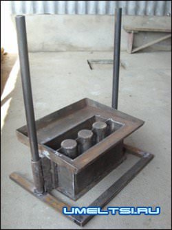 Изготовление шлакоблока в домашних условиях Изготовление шлакоблока в домашних условиях