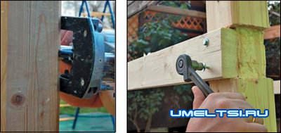 Детская горка своими руками