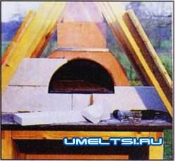 Садовая печь своими руками