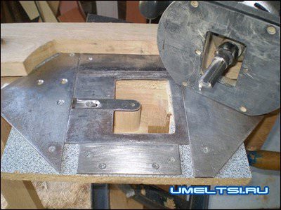 Приспособление для изготовления столярного шипа