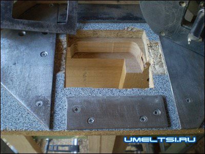 Приспособление для изготовления столярного шипа