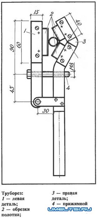 Чертежи трубореза