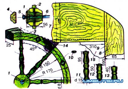 Сервировочный стол своими руками
