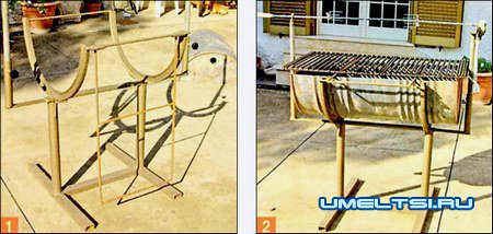 Барбекю-мангал для дачи