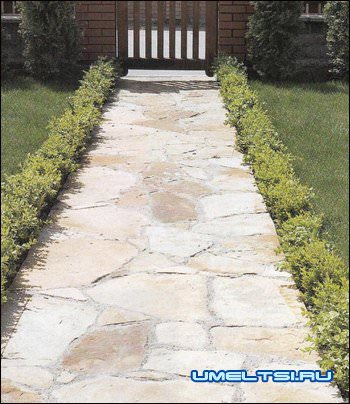 Какие сделать дорожки на даче Какие сделать дорожки на даче