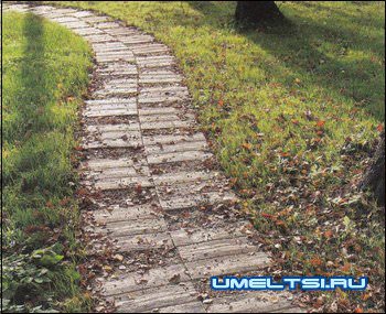 Какие сделать дорожки на даче Какие сделать дорожки на даче