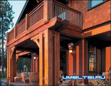 Обработка древесины натуральными составами