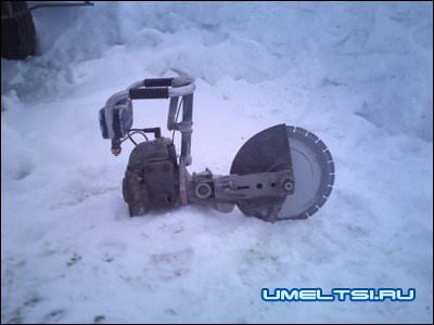 болгарка из бензопилы