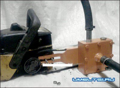 насос из бензопилы