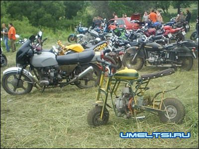 мотор на велосипед от бензопилы