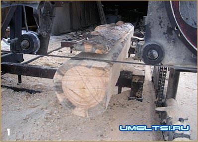 Основой станка послужила ленточная пила