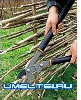 Плетень своими руками Плетень своими руками