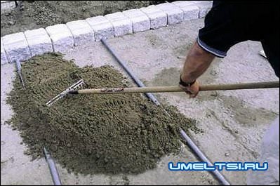 Укладка тротуарной плитки своими руками Укладка тротуарной плитки своими руками