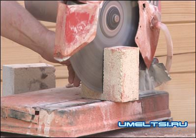 резка кирпича резка кирпича