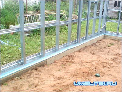 фундамент для каркасного гаража