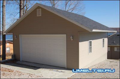 Строительство каркасного гаража