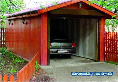 Строительство каркасного гаража
