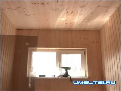 Каркасная баня за три недели: опыт умельца