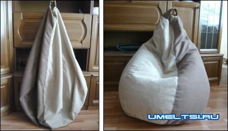 Кресло мешок своими руками