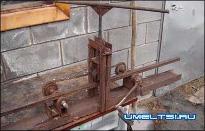 трубогиб профильной трубы своими руками трубогиб профильной трубы своими руками