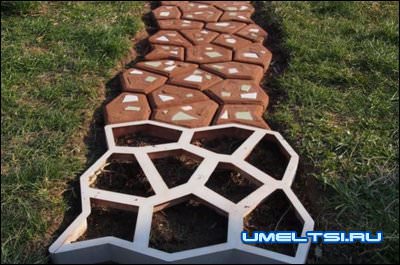 Бетонные дорожки для сада Бетонные дорожки для сада