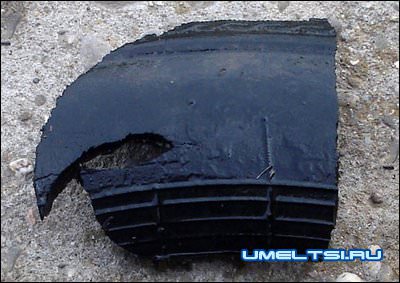 Попугай из покрышки