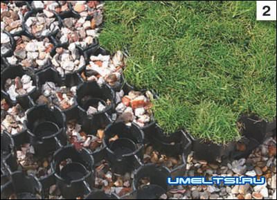 Обустройство парковки на даче Обустройство парковки на даче