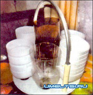 сервиз из пластиковых бутылок