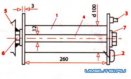 барабан в сборе