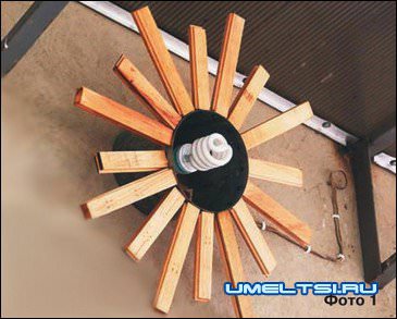 светильник солнышко