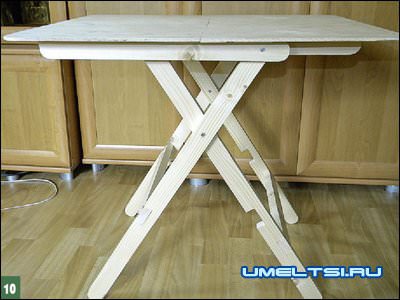 стол отшлифовен и готов к окраске