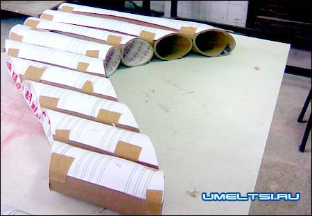 компоновка будущего светильника компоновка будущего светильника