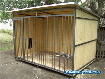 вольер для собак- примеры