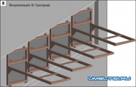 Лестницы консольные особенности конструкций