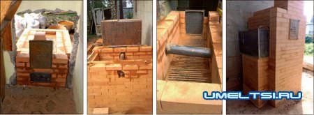 Банная печь-каменка