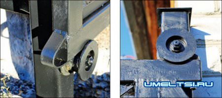 крепеж роликов