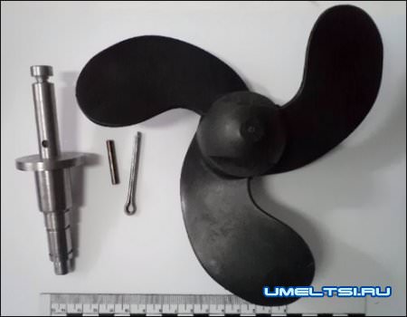 вал с винтом