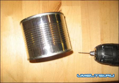 Аппарат для сладкой ваты-монтаж банки