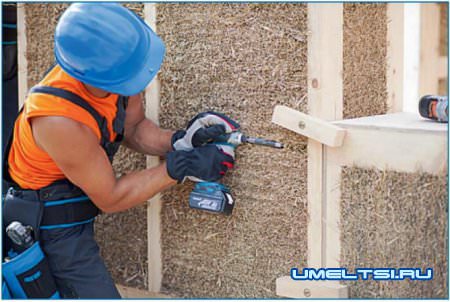 строительство соломенных домов