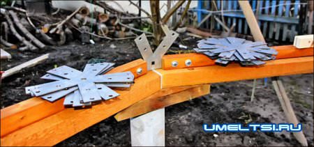 Теплица своими руками день шестой