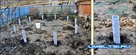 Теплица своими руками день второй