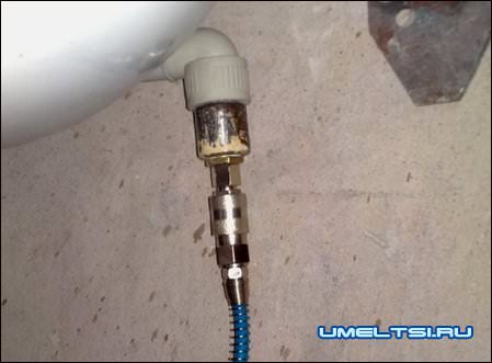 Автомойка в гараже