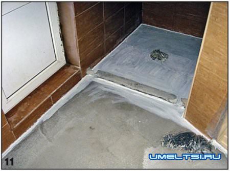 поддон для дачи