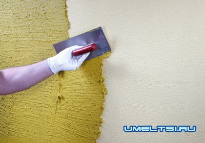 Штукатурка короед