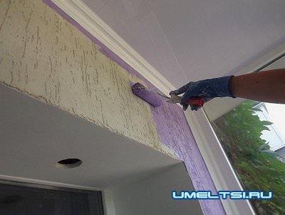 Штукатурка короед