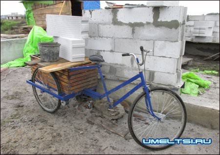 Грузовой велосипед-стремянка