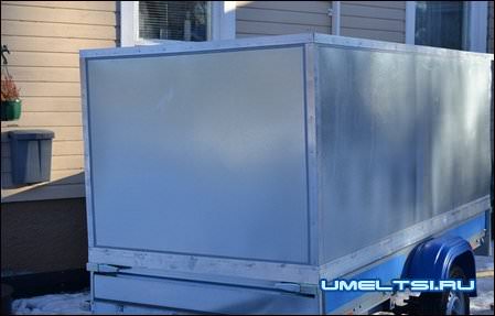 отделка прицепа