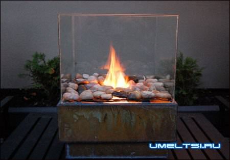 самодельный биокамин