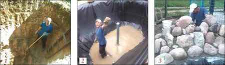 водоем на участке